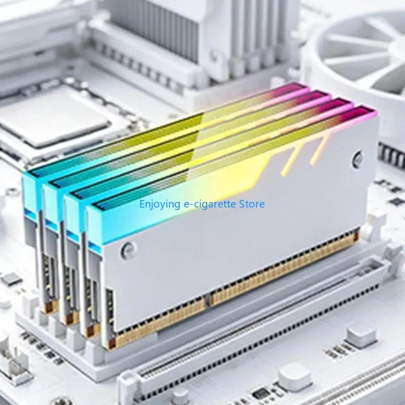 Adressierbarer Beleuchtungs-Metallspreizer für DDR5 DDR4 DDR3 DDR2-Speichermodul Gaming Y4QF – Detail 7