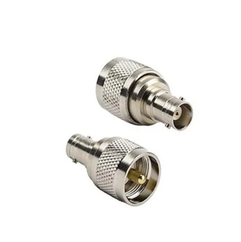 1PC Adapter SO239 PL239 UHF to BNC Male plug  Female jack Straight Coaxial RF Connector Jumper adapter