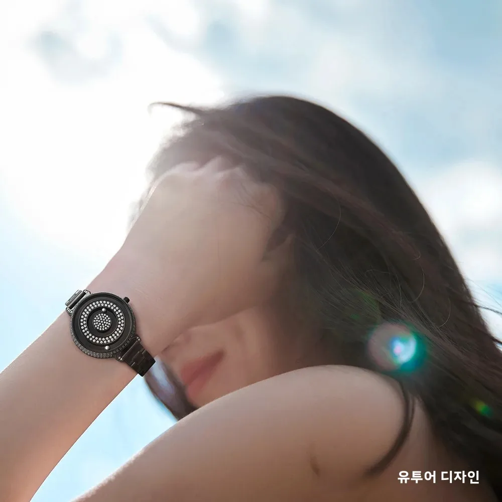 EUTOUR nuevo reloj magnético de diamantes para mujer, reloj de cuarzo resistente al agua de moda de lujo, reloj informal para chica de negocios con