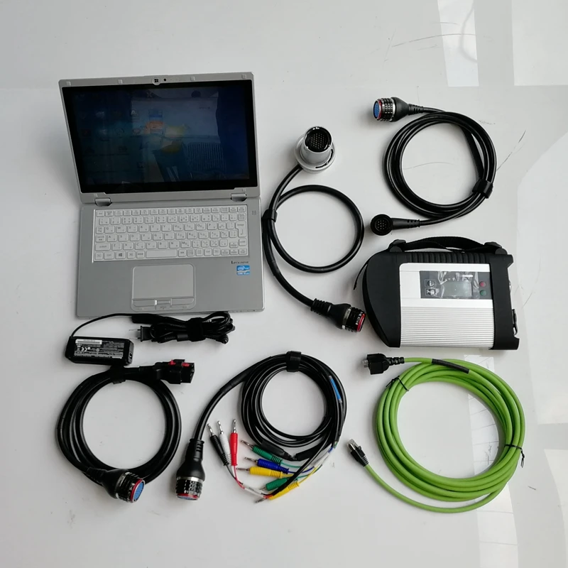 

sed P-anasonic CF-AX2 I5 4G + 480GB MIni SSD V03/2020 software X/DAS/DTS installed well) + Diagnosis Tool MB Star C4 SD C4