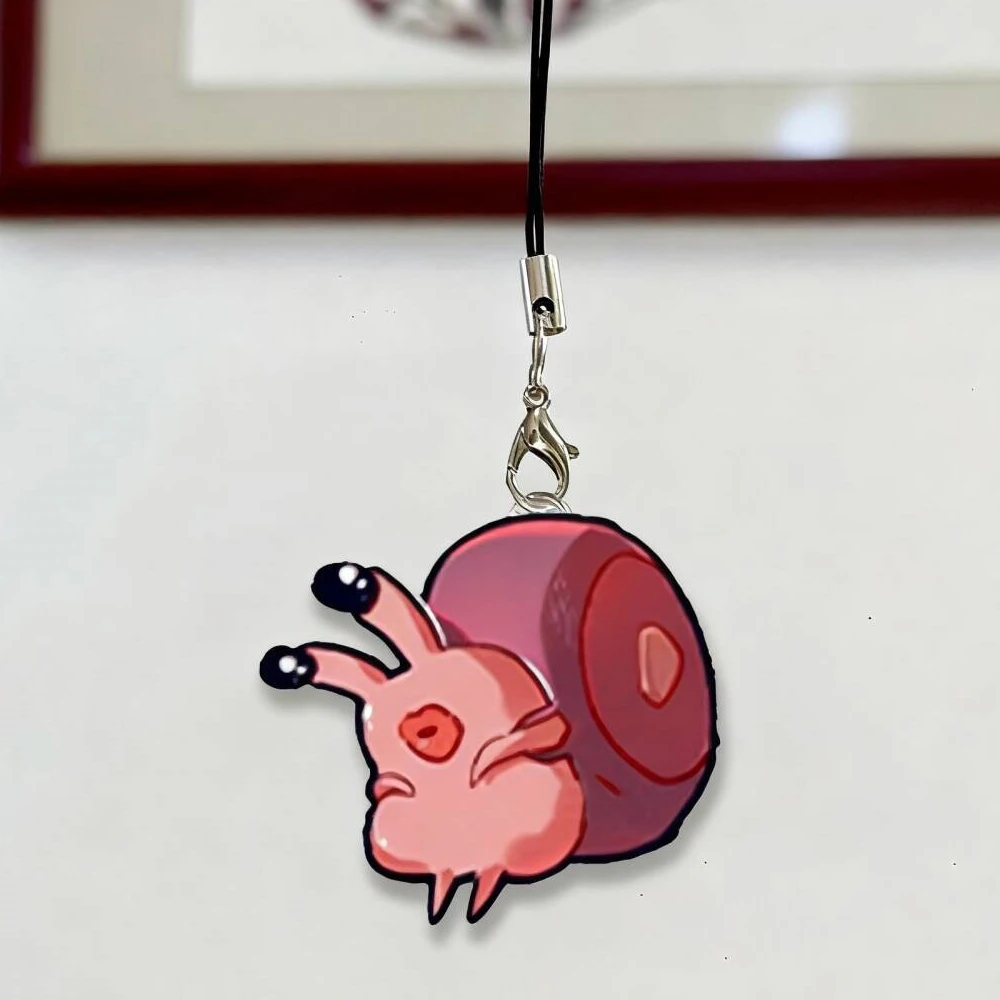 لعبة الفارس المجوف: Silksong Hornet Nuu الدانتيل تأثيري مفتاح سلسلة الاكريليك سلسلة هواتف حبل كيرينغ حقيبة الديكور