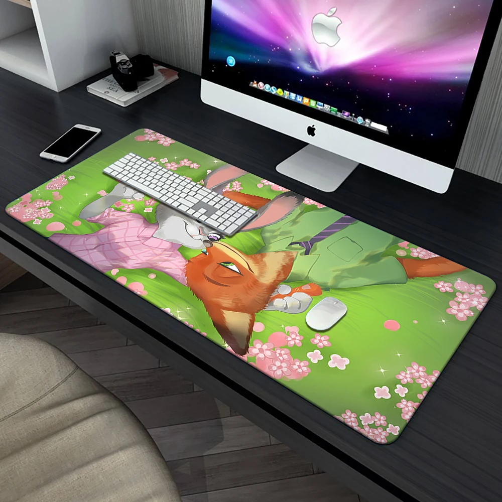 Zootopia print Mouse Pad Keyboard Gaming Accessories Mouse Mats Game Office Computer PC Gamer Laptop Desk Mat table mat