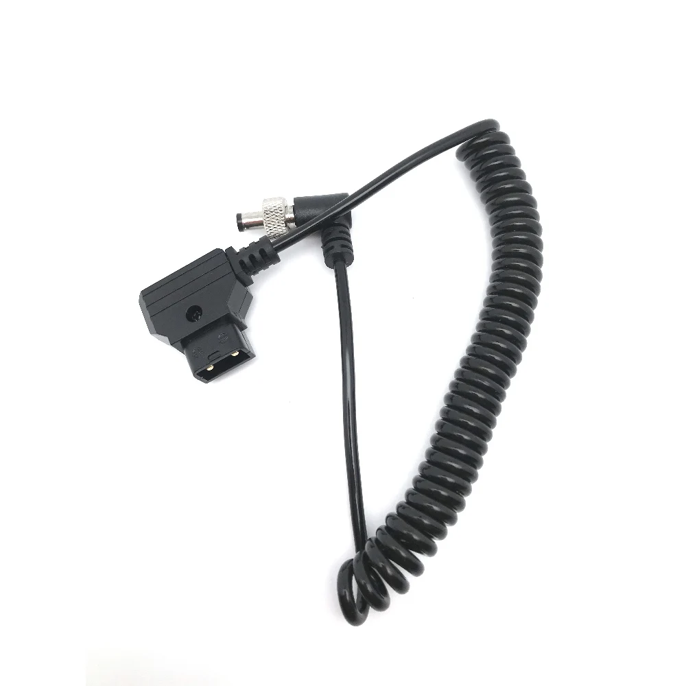 

D-Tap to Locking DC 5.5 2.5mm Monitor Power Cable for PIX-E7 PIX-E5 7 Atomos Sony DJI, Compatible with 5.5 2.1mm