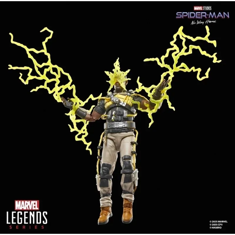 Hasbro Marvel Legends Series Spider-Man Electro Action Figure Collectible Model Toy Gift view 6