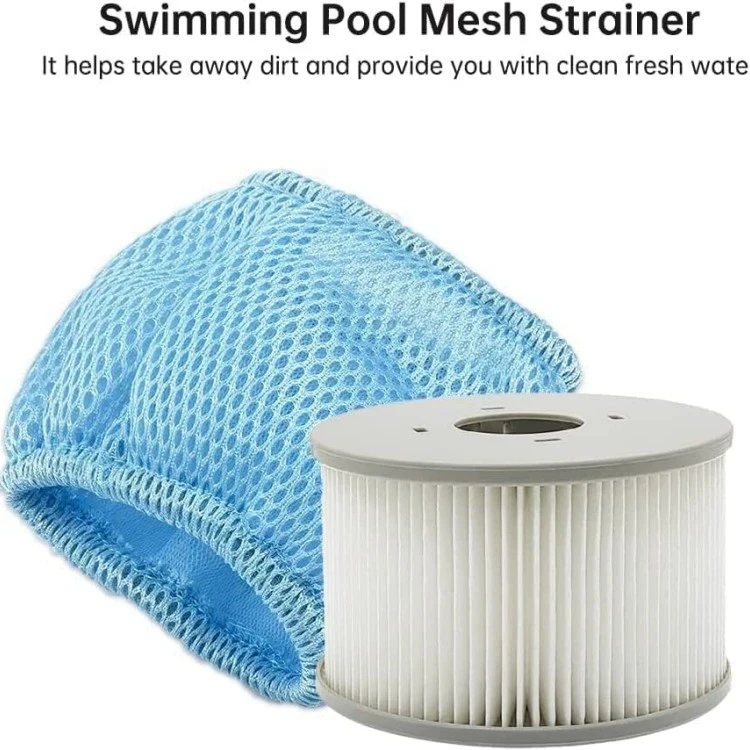 1 stücke Aufblasbare Whirlpool Spa Bad Wasser Filter Patrone Pumpe Ersatz Kit Für M-spa Aufblasbare Spa Schwimmen Freundliche – Detail 6