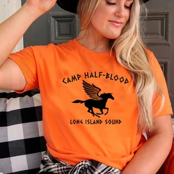 Camp Half Blood T Shirt bradley Jackson T-Shirt abbigliamento donna divertente maglietta a maniche corte magliette Unisex Vintage donna Y2k Top