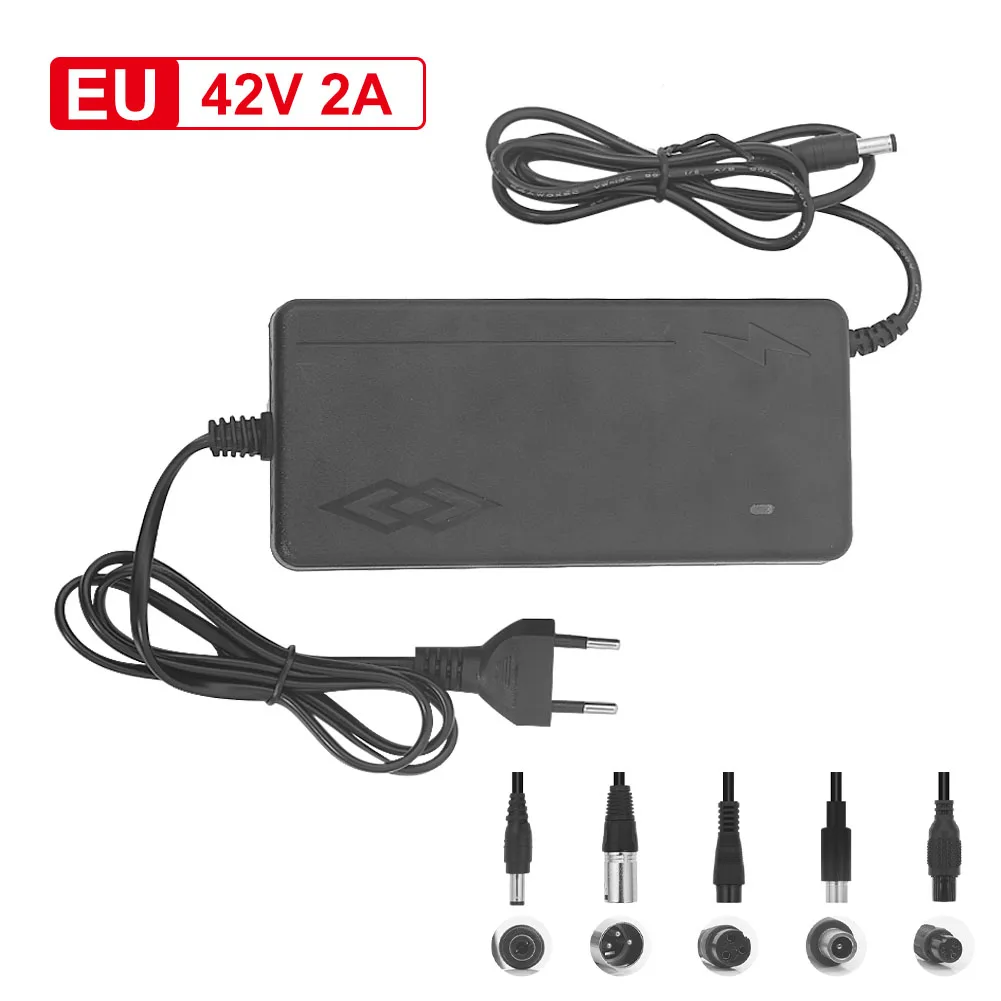 

24V/42V/54.6V Electric Bicycle Charger Electric Scooter E-Bike Battery Charger for 24V 36V 48V 6S 7S 10S 13S XLR Li-ion Battery