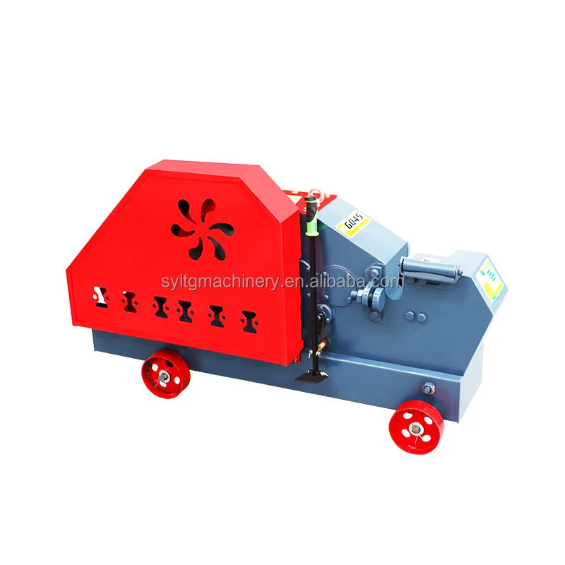 

Steel Iron Rod Bar Flat Steel Angle Iron Bar Rebar Cutting Machine Multifunctional Hydraulic Round Steel Rebar Cutting Machine