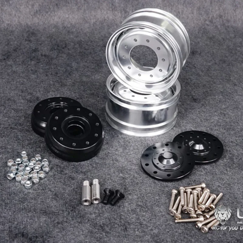 

Lesu Front Wheel Hub Spare Part For Non Power Axles 1/14 Diy Tamiyaya Models Man Rc Trucks Remote Control Cars Vehicle Model