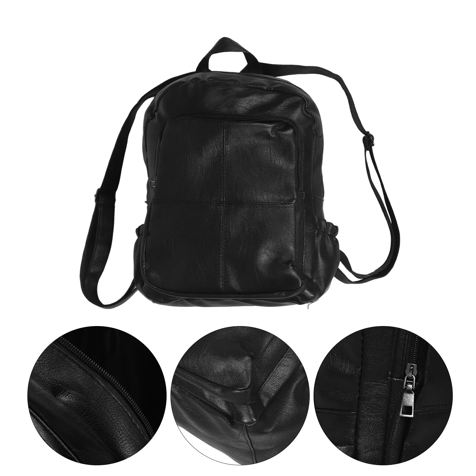 

Women Fashion Backpack Large Capacity Lightweight Black Rucksack For Travel Work Outdoor Hiking Camping Stylish Portable