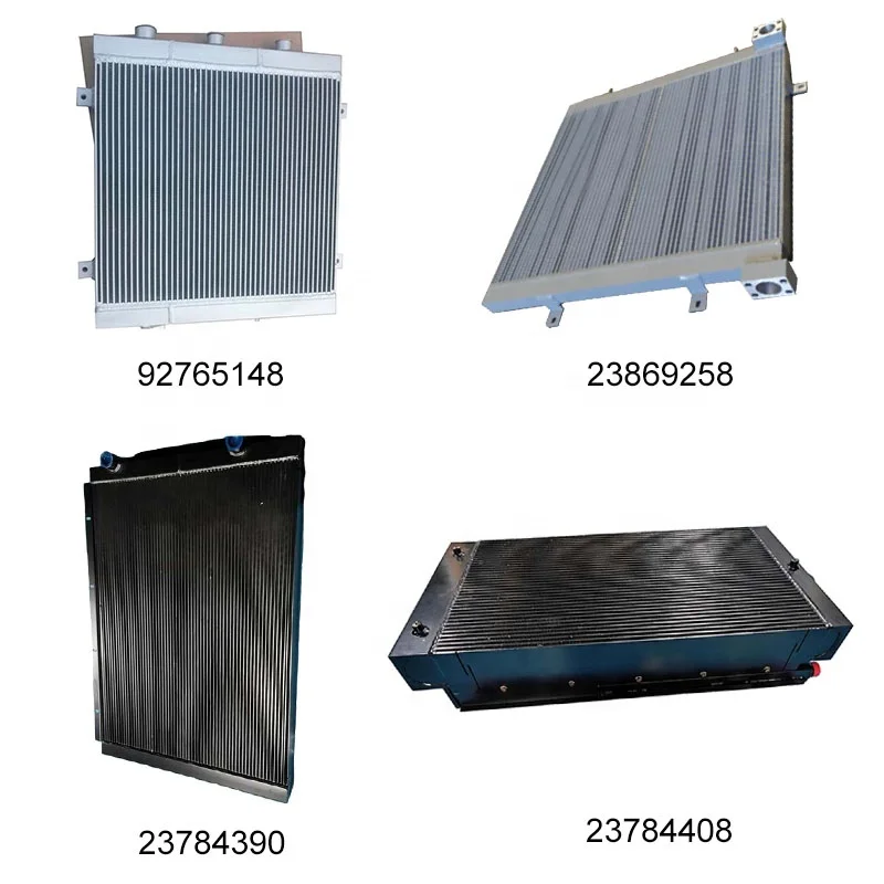 ATV&UTVReplacement Oil Cooler 23784408 23784390 23869258 92765148 for Screw Air Compressor Parts