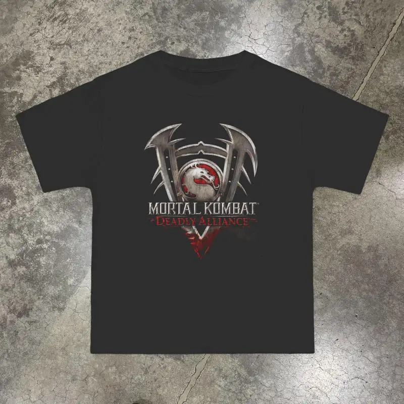 

Футболка MORTAL KOMBAT DEADLY ALLIANCE 2002, ВИНТАЖНАЯ РЕПРИНТАЯ