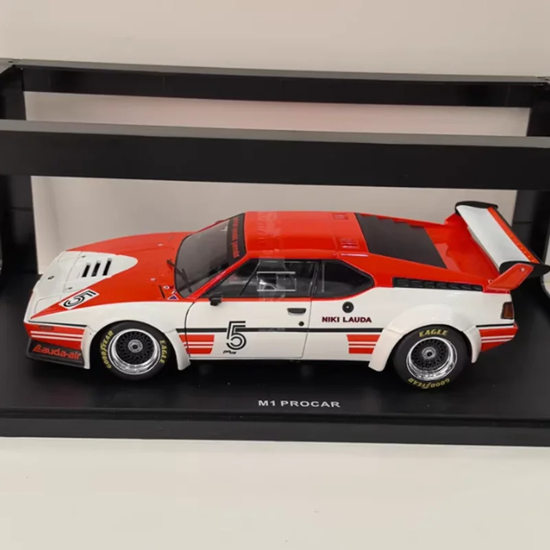 

WERK83 1/18 Scale M1 PROCAR #5 Alloy Racing Model Static Decoration Collectibles Gift Toys
