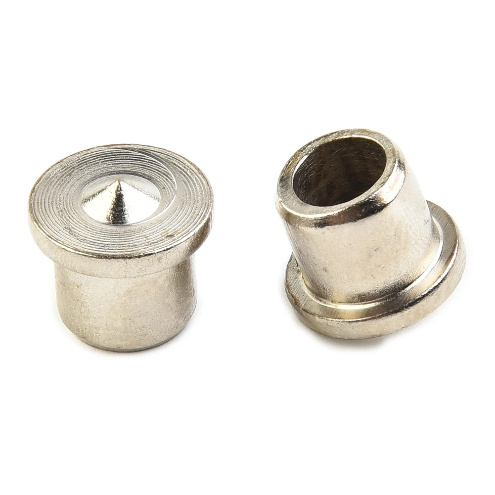 Accessori utili Centri di centri di tasselli di alta qualità Artigianato Foro per marcatore con morsetto centrale per allineamento di utensili in argento cavo