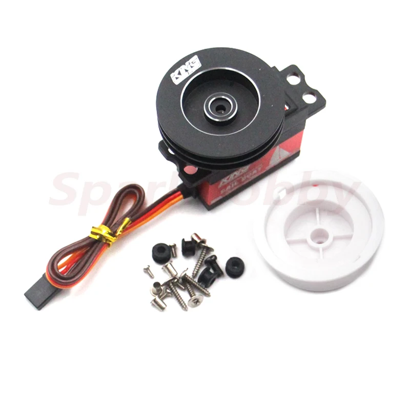 KINGMAX SW22HV 68g Waterproof Winch Steering Servo Programmable Turn 1.5~7T Digital High Voltage Metal Gear For RC Sailing Boat