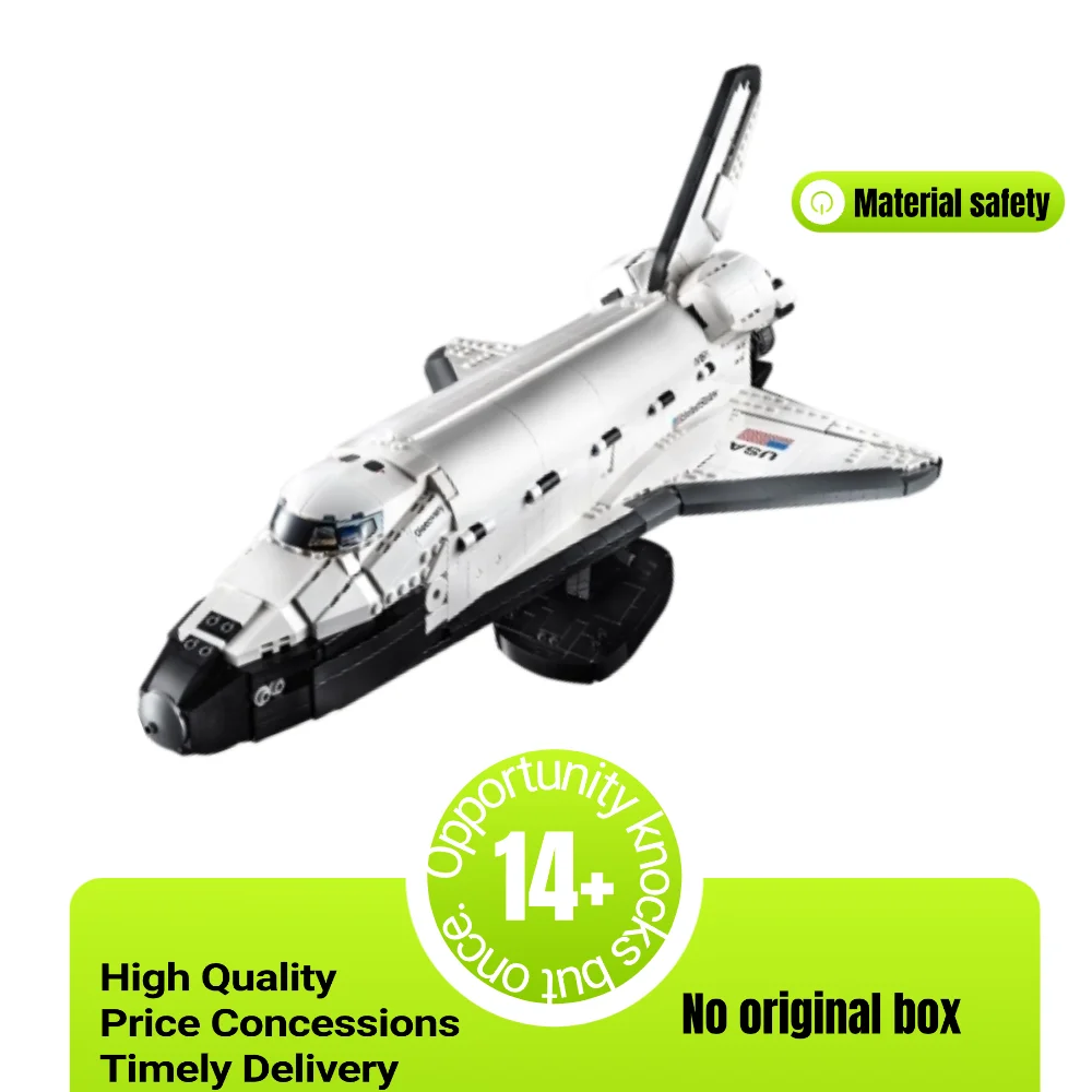 

HOT 10283 Space Shuttle Building Blocks Model Bricks Creative Expert Space Agency 2354Pcs Toys For Kids Christmas Birthday Gifts
