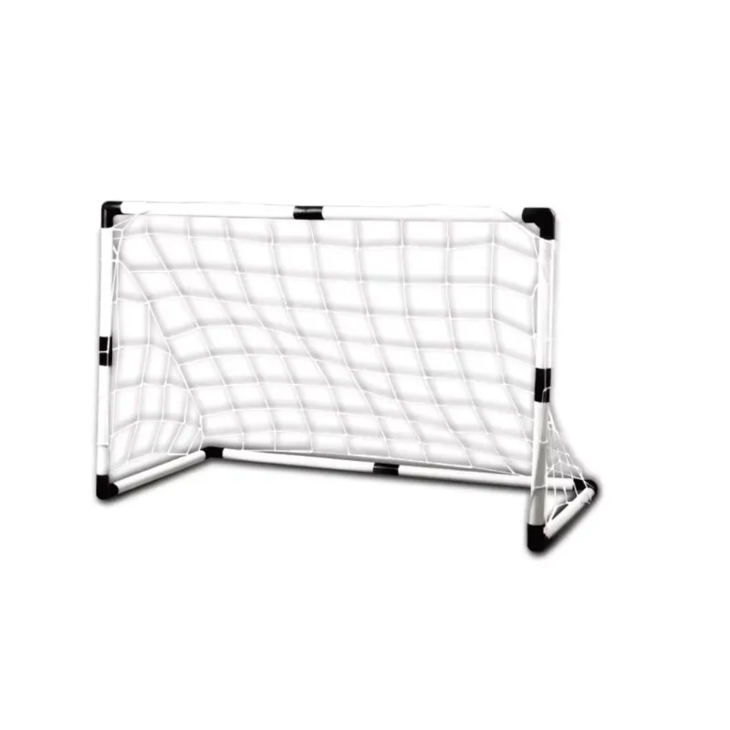 2026 Metal Frame Portable Soccer Goal Net Indoor Outdoor Playground Gear