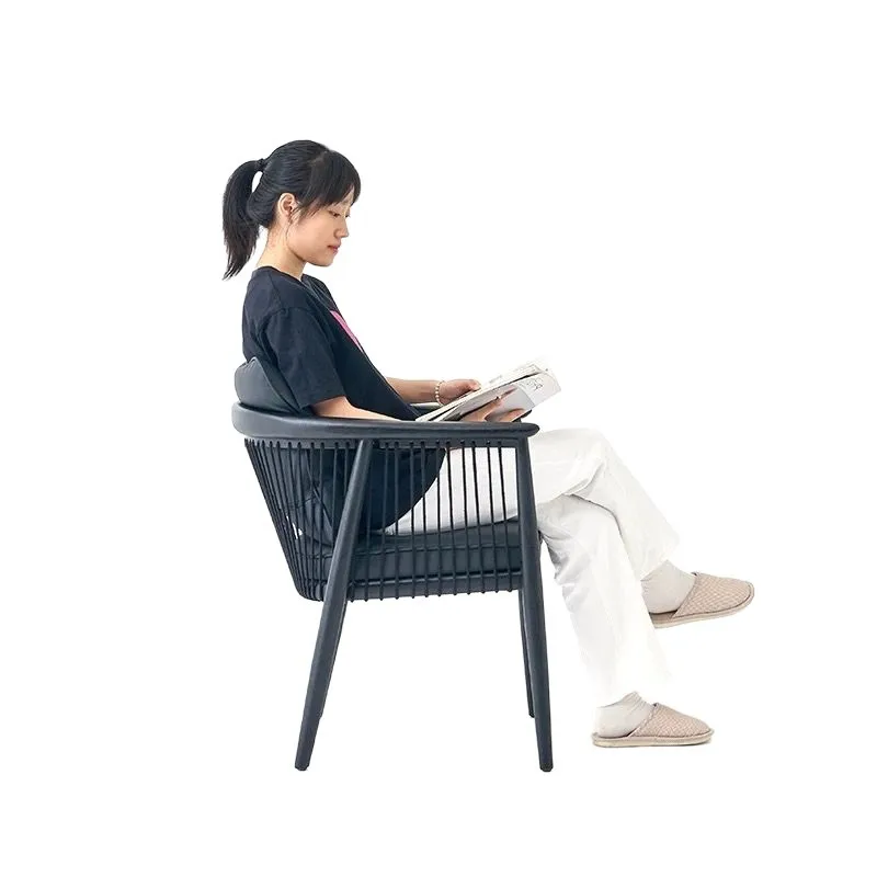 

New, master, chair, medieval style, solid wood, tea walnut, light luxury