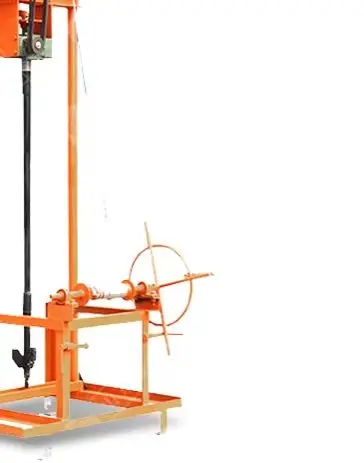 Customized Small Portable Water Well Drilling Rig 80M Diesel Mini Manual Drilling Machine Water Well Drilling Rig