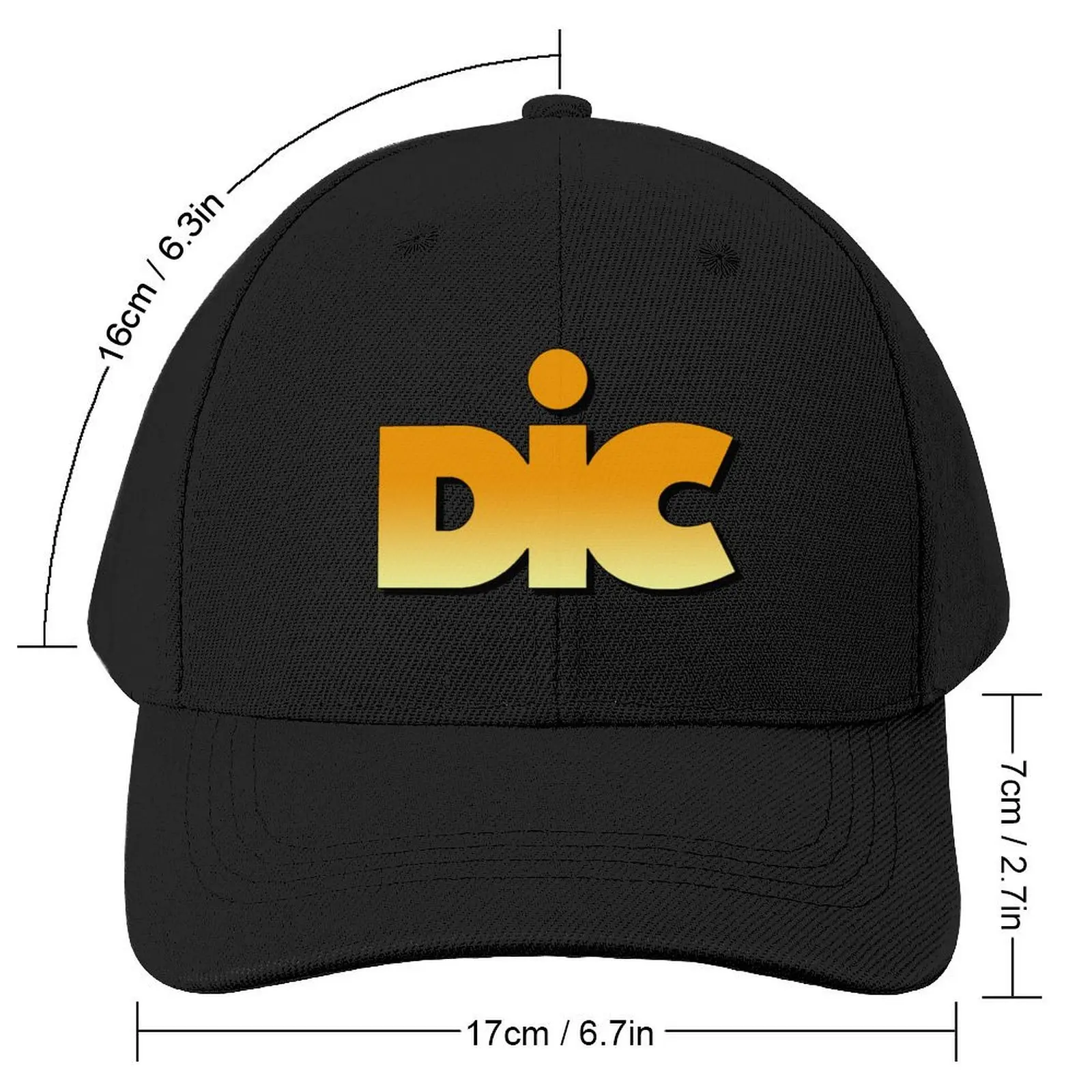 DIC Logo Baseball Cap fishing hat Icon New In The Hat beach hat Women's Hats Men's