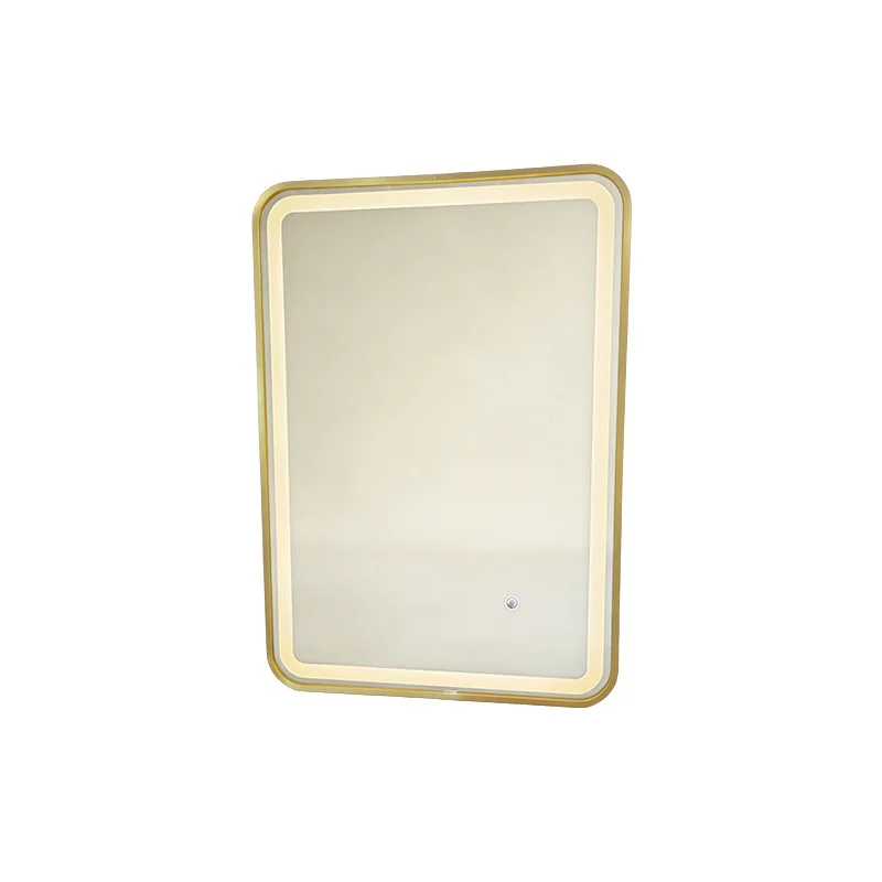 

High definition anti-fog bathroom mirror with lamp smart mirror hotel wall-mounted bathroom mirror