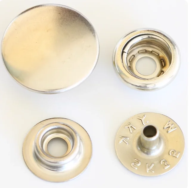 

YKK Four-in-one Buckle Large White Buckle SK35 Series Handmade Luggage Leather Goods Hardware Accessories 10 Sets