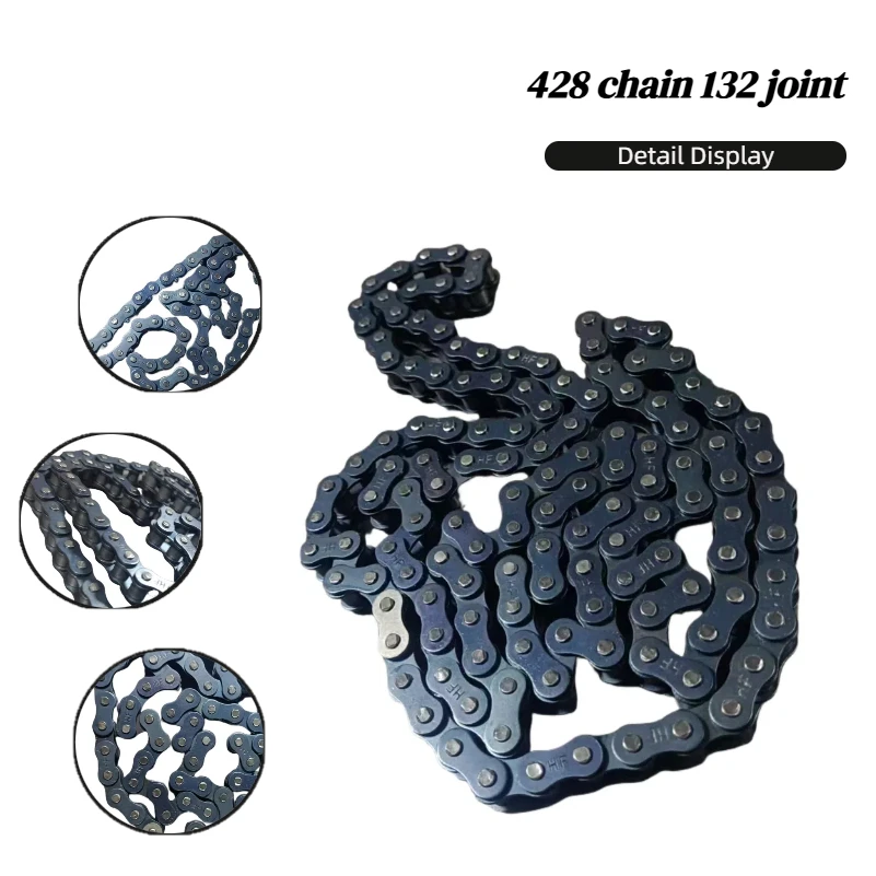 

Durable Metal Chain Buckle Accessories for 428 Chain (132J428H) – Ideal for Motorcycle Engines