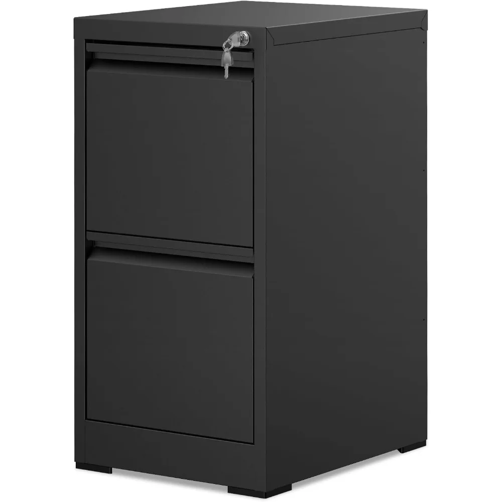 Vertical Metal , Small Filing Cabinet Under Desk,Mini Cute Files Cabinets for Home Office