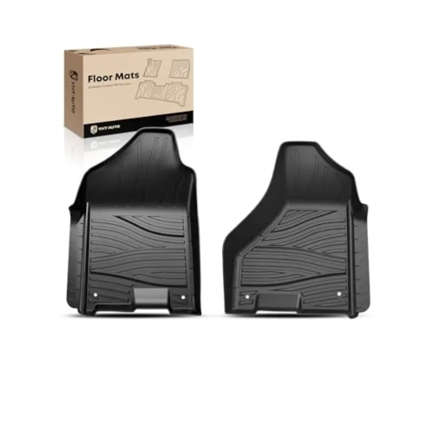 

Автомобильные коврики, совместимые с Ram 1500/2500/3500 Crew Cab 2009-2018 и Ram 1500 Classic Crew Cab 2019-2024, всепогодные