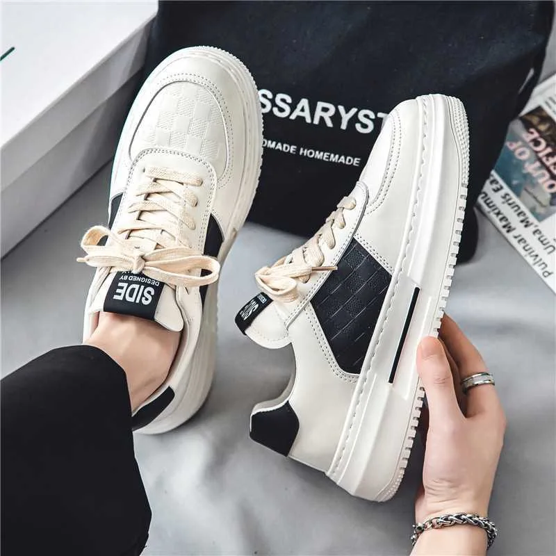 Spring New Men\'s Sneakers Fashion Comfortable Casual Shoes for Men Outdoor Platform Running Shoes 2024 Hot Sell Men tennis Shoes