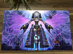 YuGiOh El Shaddoll Construct TCG CCG Mat Trading Card Game Mat Table Playmat Desk Gaming Playing Mat Mouse Pad Free Bag