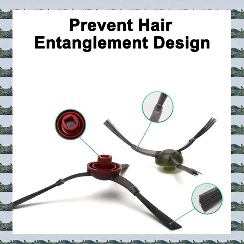 

HEPA Filter Side Brush Main Brush Mop Cloths Roller Brush For ECOVACS Deebot T9 AIVI T8 AIVI N8 Pro 920 950 Vacuum Cleaner