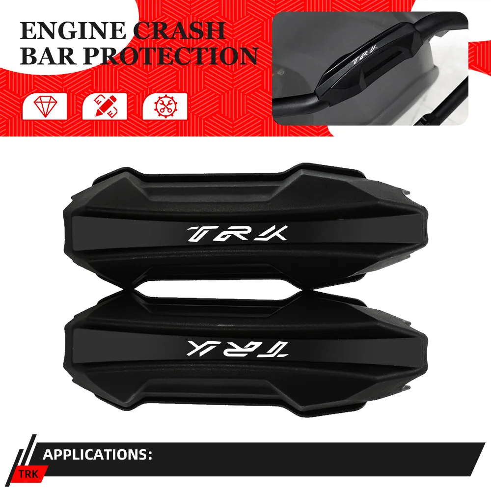 25mm Für BENELLI TRK 502 702 502 521X502X TRK502 2005-2024 Motorrad Motor Crash Bars motor Stoßstange Schutz Schutz Block