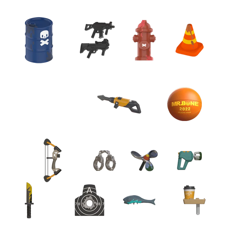 

Новый в наличии Мистер Bone 1-го, 2-го, 3-го поколения, слепая коробка для кемпинга Jr, случайные аксессуары, наряд ручной работы, креативные праздничные подарки