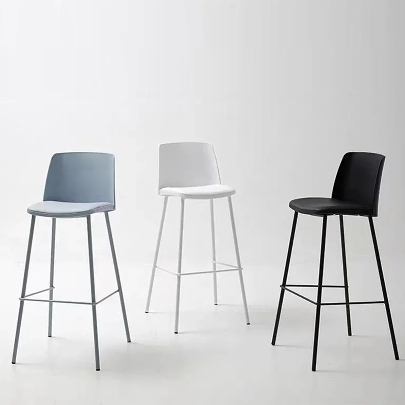 Height Library Kitchen Bar Chair Outdoor Restaurant Reception Nordic Bar Chair Lounge High Cadeira Ergonomica Furniture Counters