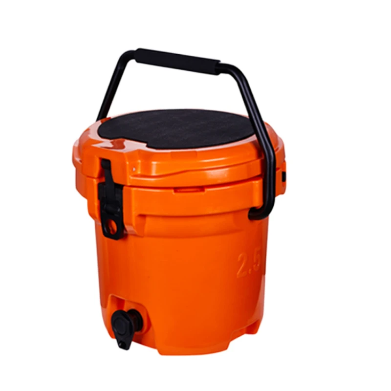 5 gallon rotomold water cooler box tank bucket for camping food beverage