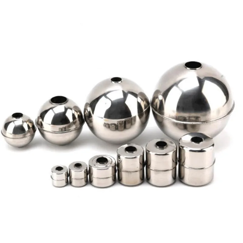 1PC 304 316 Stainless Steel Magnetic Float Liquid Level Switch Accessories Ball Cylindrical With Magnetic High Temperature