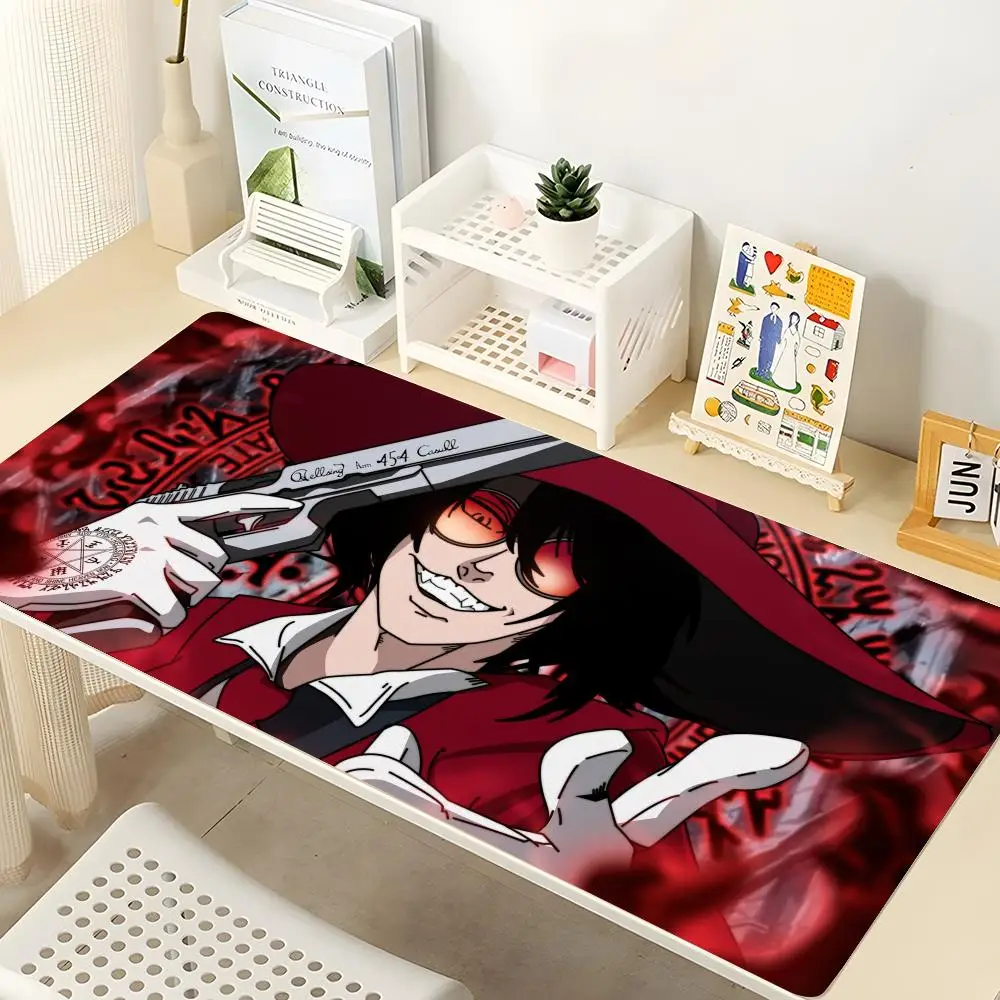 

Anime Hellsing Alucard Mouse Pad Gaming Mousepad Abstract Large 900x400x5mm MouseMat Gamer XXL Mause Carpet PC Desk