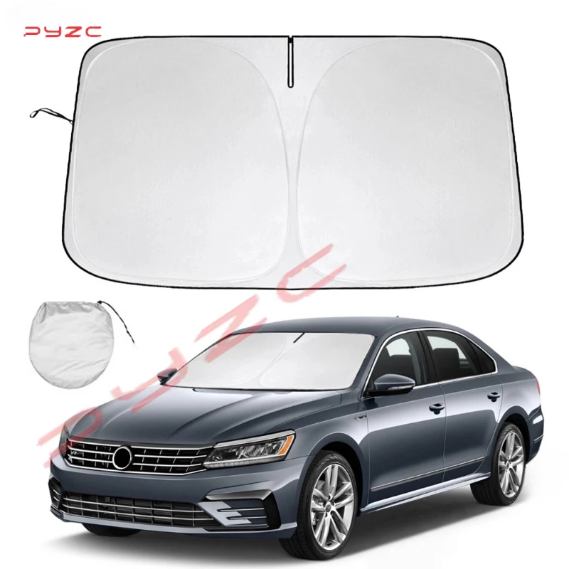 

Солнцезащитный козырек на лобовое стекло автомобиля для Volkswagen VW Passat 2012-2018 2019 2020 2021 2022, аксессуары, отражатель, солнцезащитный козырек, защита