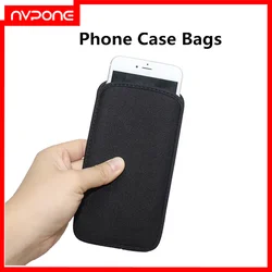 Neoprene Mobile Phone Case Bag Pouch For iPhone 14 13 12 11 Pro 5 5s 6 7 8 Plus X Xr Xs Max Case Xiaomi Samsung Phone Case Bags