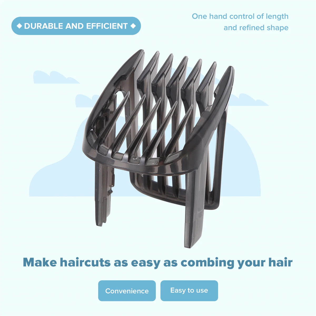 popular for Philips Hair Clipper HC3400 HC3410 HC3420 HC3422 HC3426 HC5410 HC5440 HC5447 HC5450/7452 Attachment Comb Black