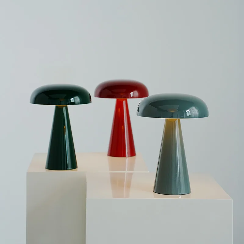 

Bar mushroom usb charging wireless atmosphere night light bedroom bed desk lamp
