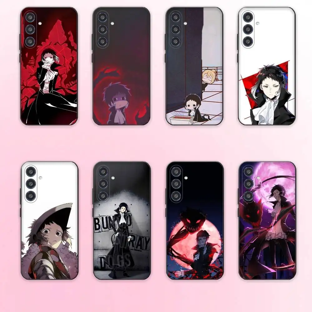 

B-BSD A-Akutagawa phone Case For Samsung Galaxy A73,A72,A71,A70,A53,A52,A51,Others Soft Black Shell