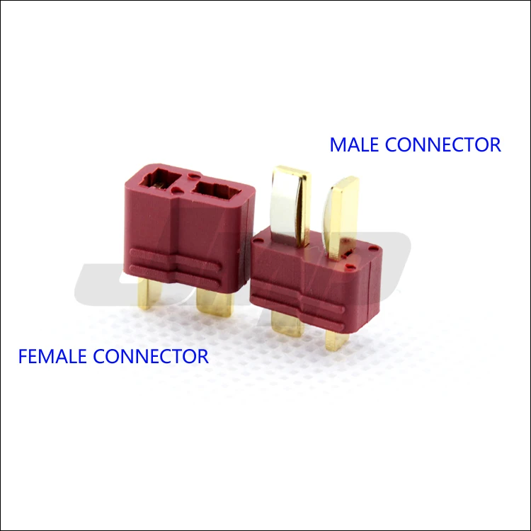 JMP Conectores T Plug Masculino Feminino para Lipo Bateria RC Carro Barco Helicóptero