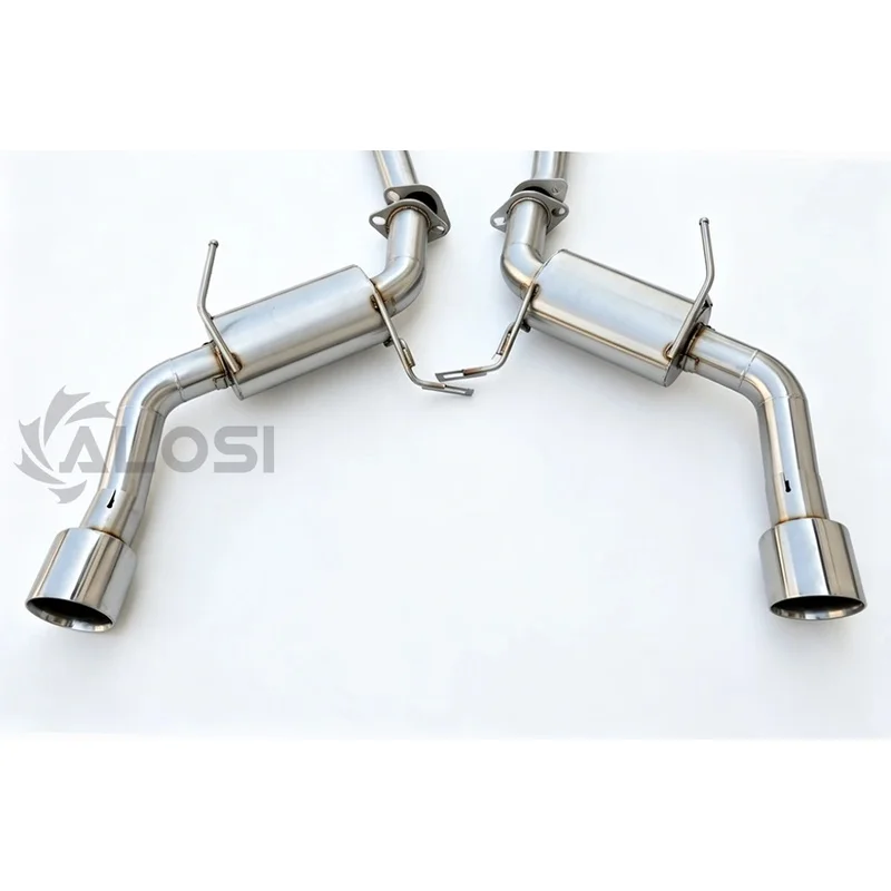 Suitable for Infiniti FX50/QX70/QX80 (5.0/5.6) Stainless Steel with X-tube cat Back Exhaust