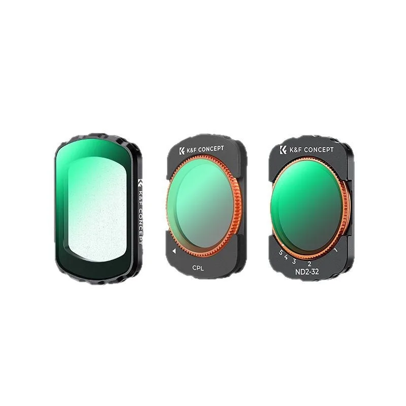 

Suitable for DJI Pocket 4 Filter CPL + Black Soft 1/4 + Adjustable ND2-32 Set