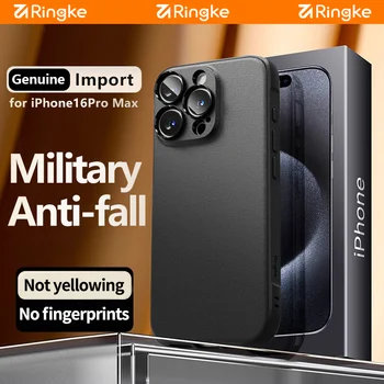 Ringke-滑り止めグリップケース,iphone 16 pro max互換ケース,スリムフィット,ユニークなtpu,頑丈な耐衝撃性,傷防止テクスチャ