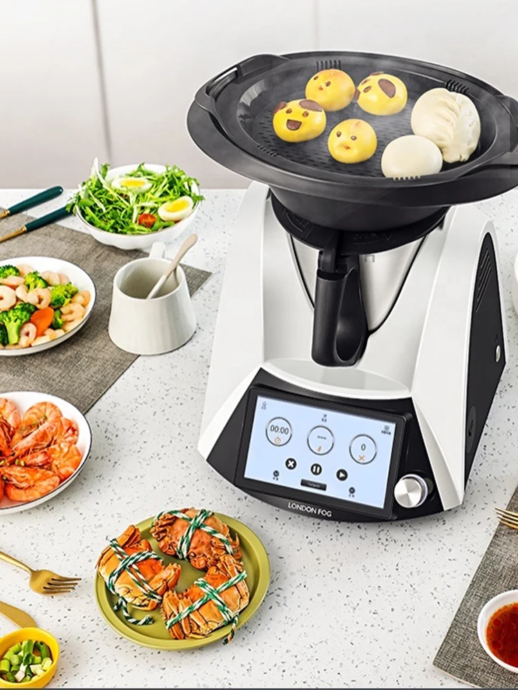 Multifunctional Thermo Cooker Food Processor Kitchen Robot Mixer Cooking Robot sautes, steams and cooksFor Home Use