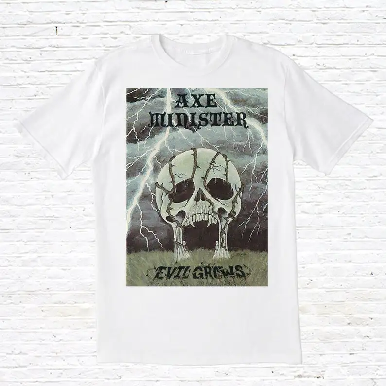 Axt Minister T-Shirt Mode Top T-Shirt Kurzarm Baumwolle Herren Rundhals ausschnitt bedruckt T-Shirt