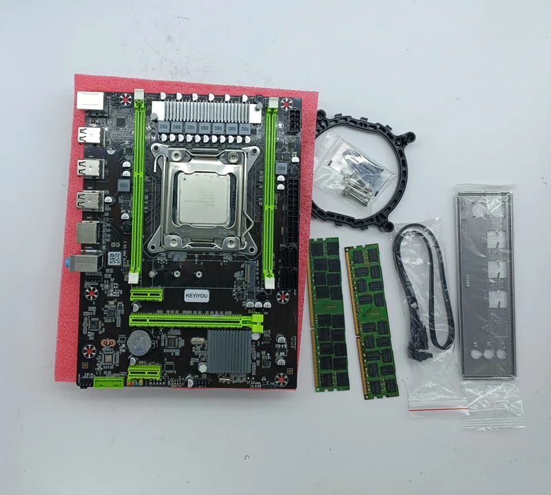 Imagem -06 - Placa-mãe para Computador Desktop X79 Kit Lga 2011 com Cpu Xeon e5 2620 v2 32gb 2x16gb 1600mhz Ram Ddr3 e5 2620v2